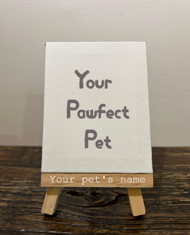 Custom Mini Pawtrait